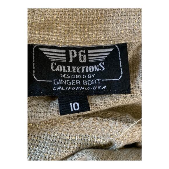 PG Collections Women's 3/4 Sleeve Hemp Romper - Picture 4 of 6